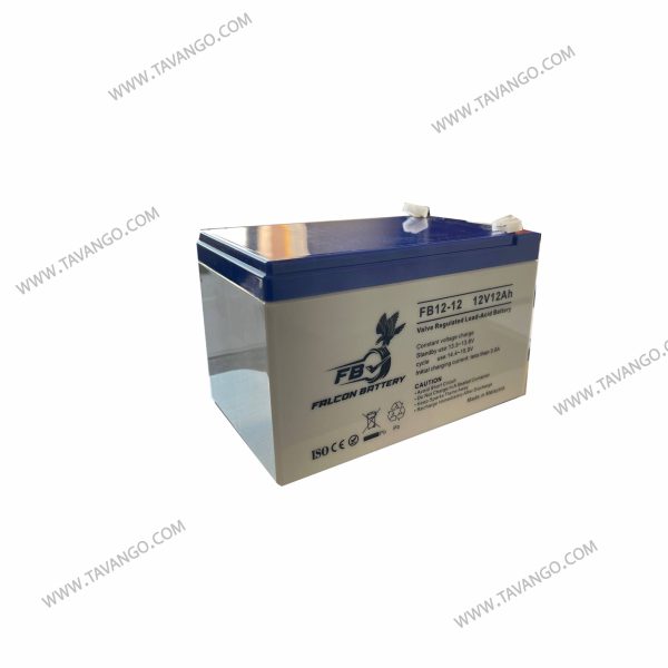باتری 12 ولت 12 آمپر فالکون