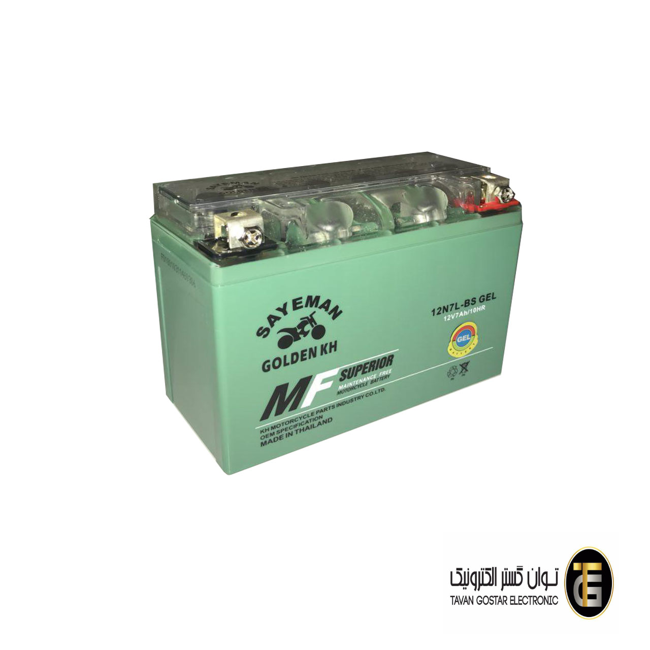 12-7A-KH.jpg باتری موتورسیکلت 12 ولت 7 آمپر GOLDEN KH