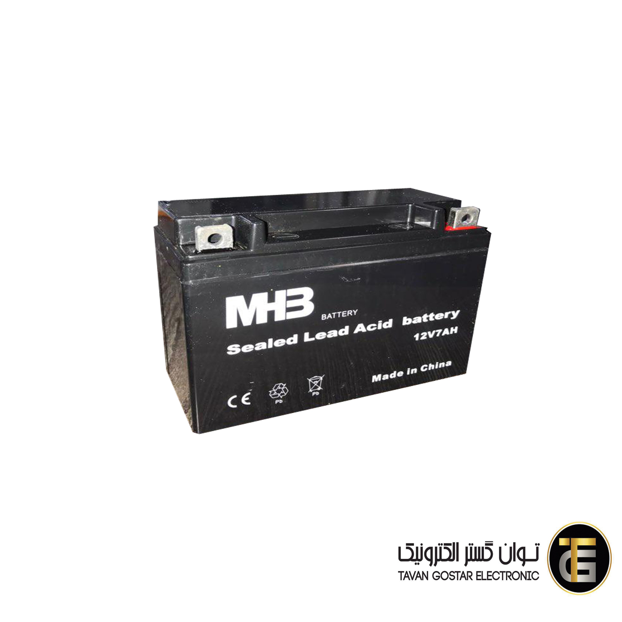 1270.jpg باتری موتورسیکلت 12 ولت 7 آمپر کوتاه MHB چین